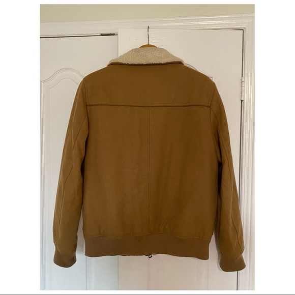 Guess Bomber Jacket with fleece collar, Size Medium - Picture 3 of 6